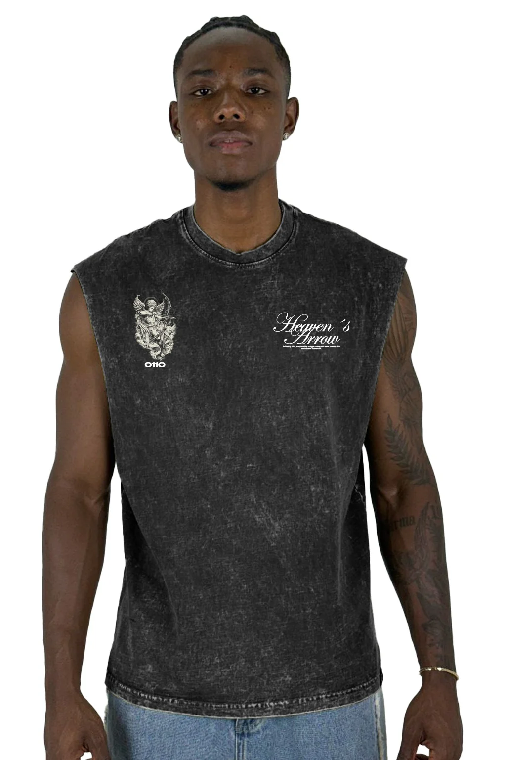 Camisilla sky Negra Heaven Arrou - Image 2