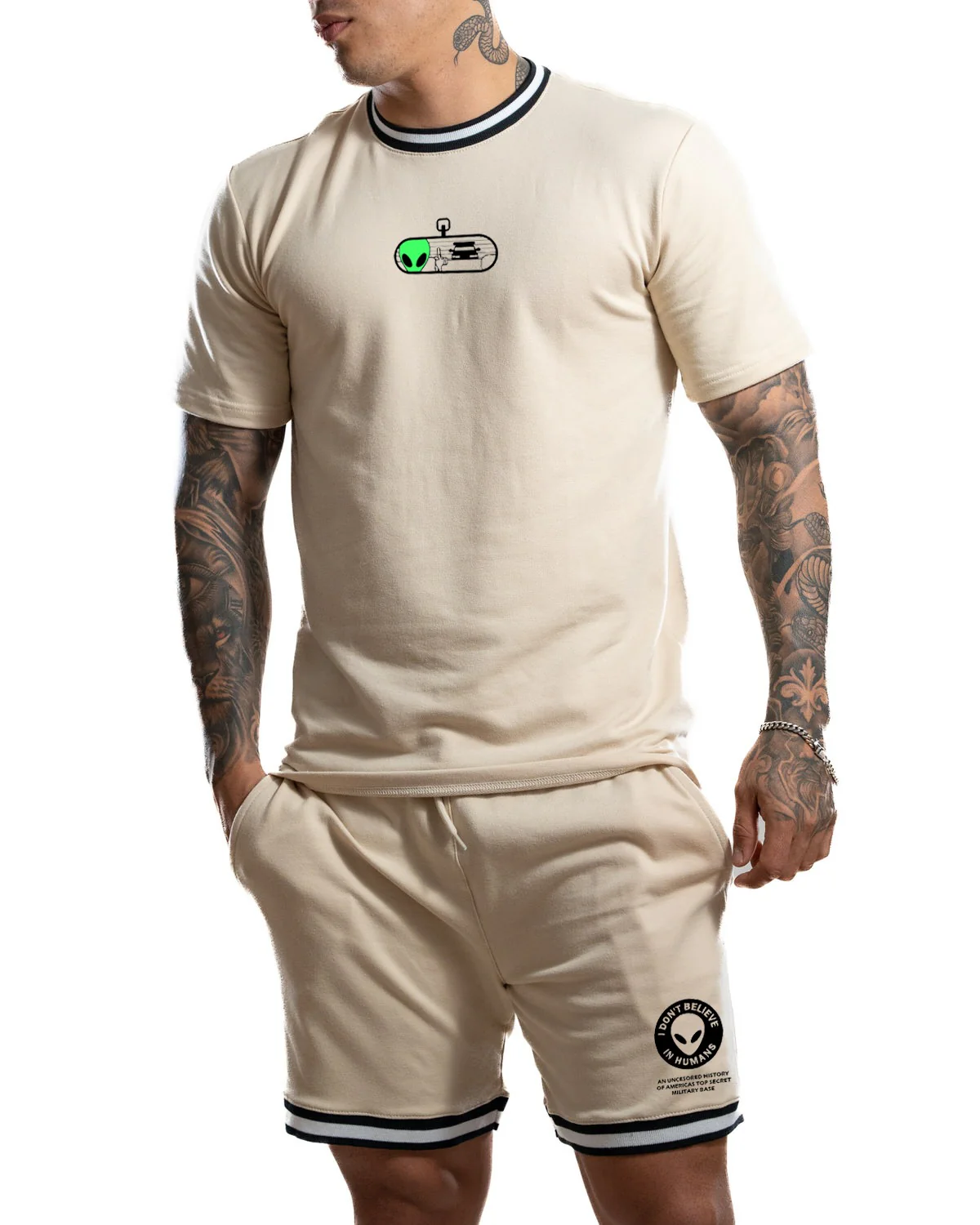 Conjunto Beige Ovni