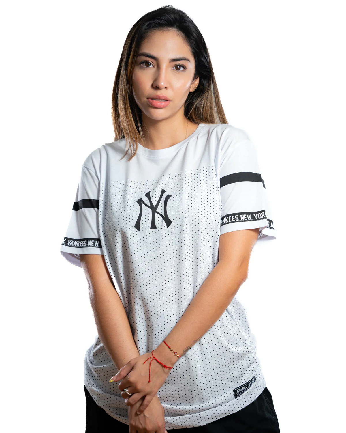 Camiseta blanca New York puntos - Image 2