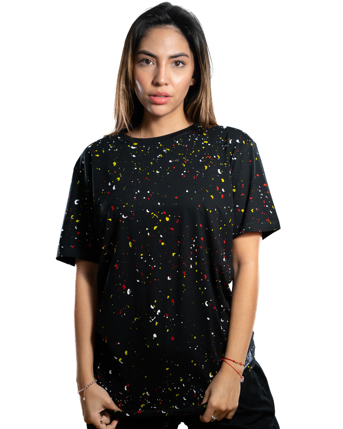 camiseta negra chispas - Image 2