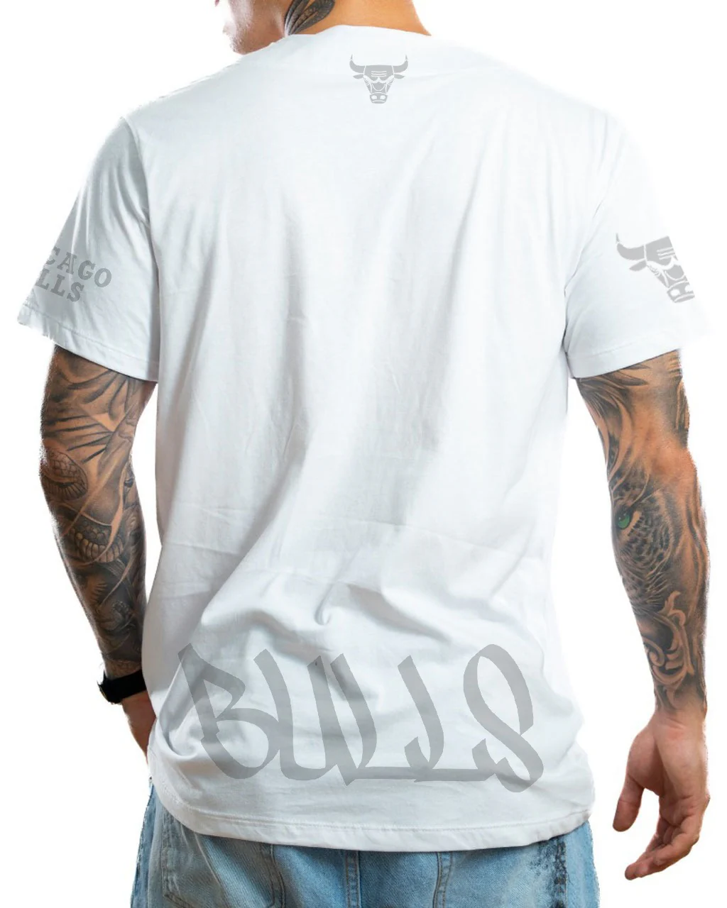 Camiseta blanca bulls chicago 23 - Image 2