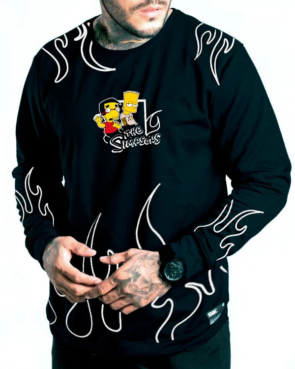 Buzo negro brt fire