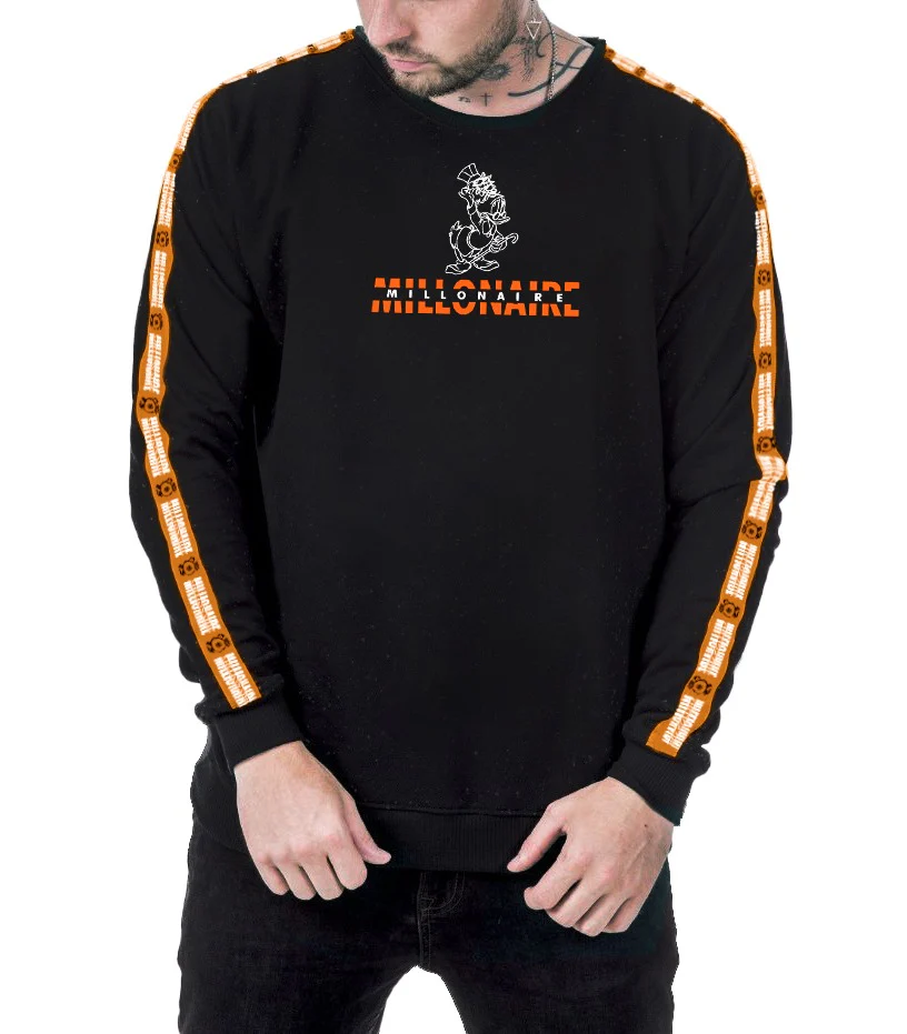 Buzo Negro Millionaire Cinta