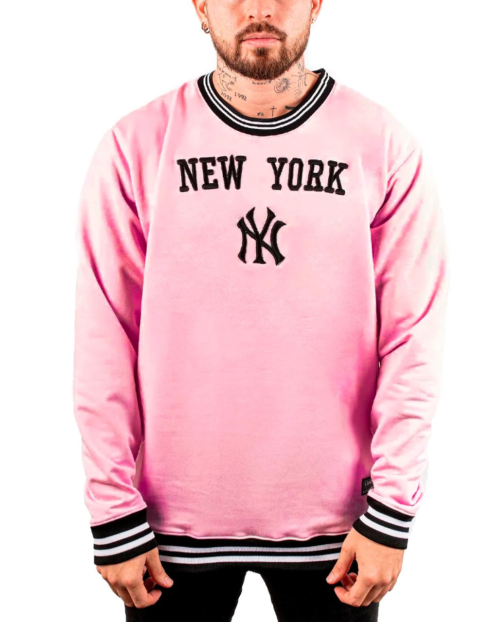 Buzo rosado old school