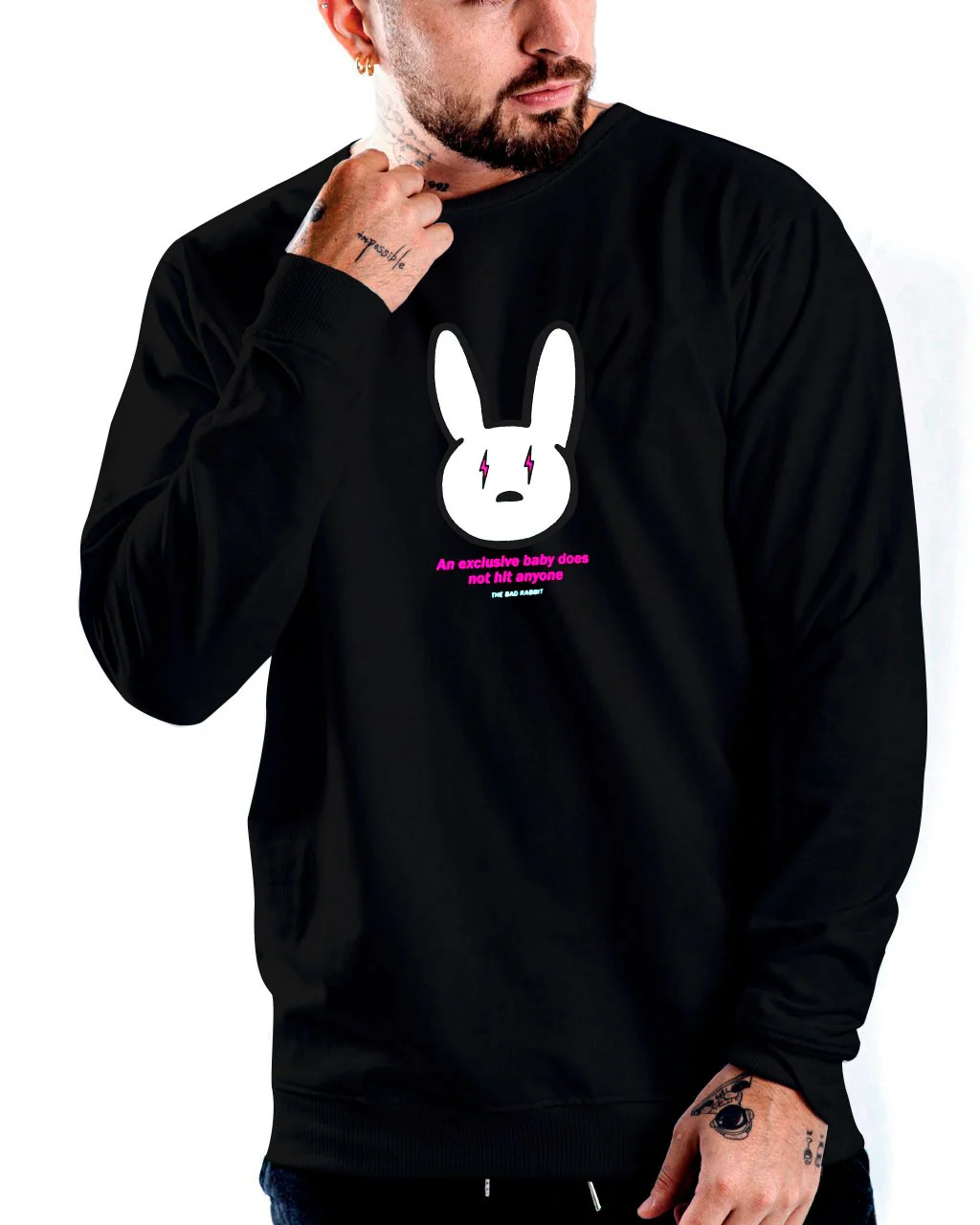 Buzo negro bunny rayos - Image 2