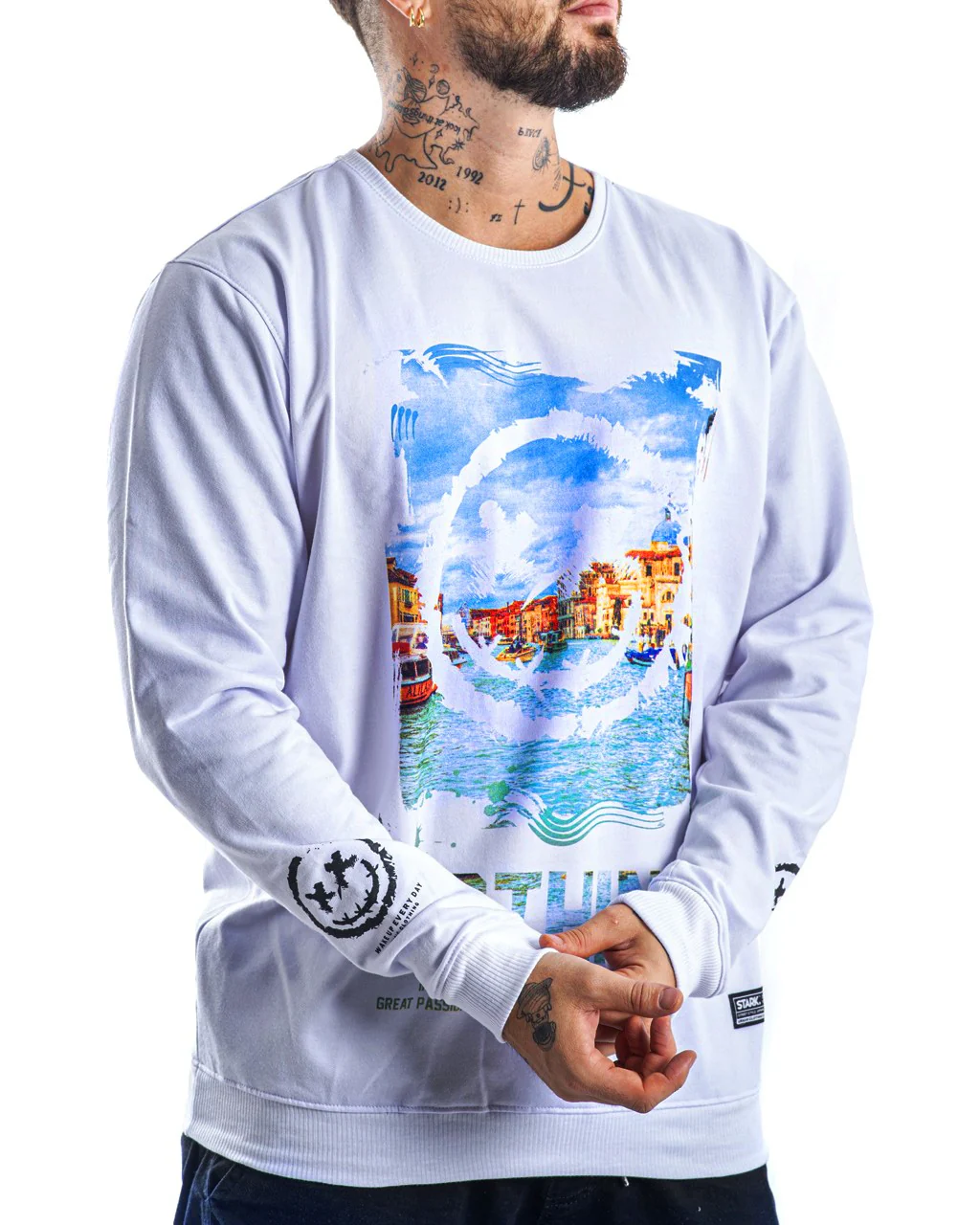 Buzo Blanco NO Think