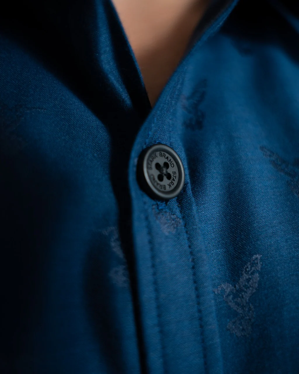 Camisa Azul Bordado - Image 2