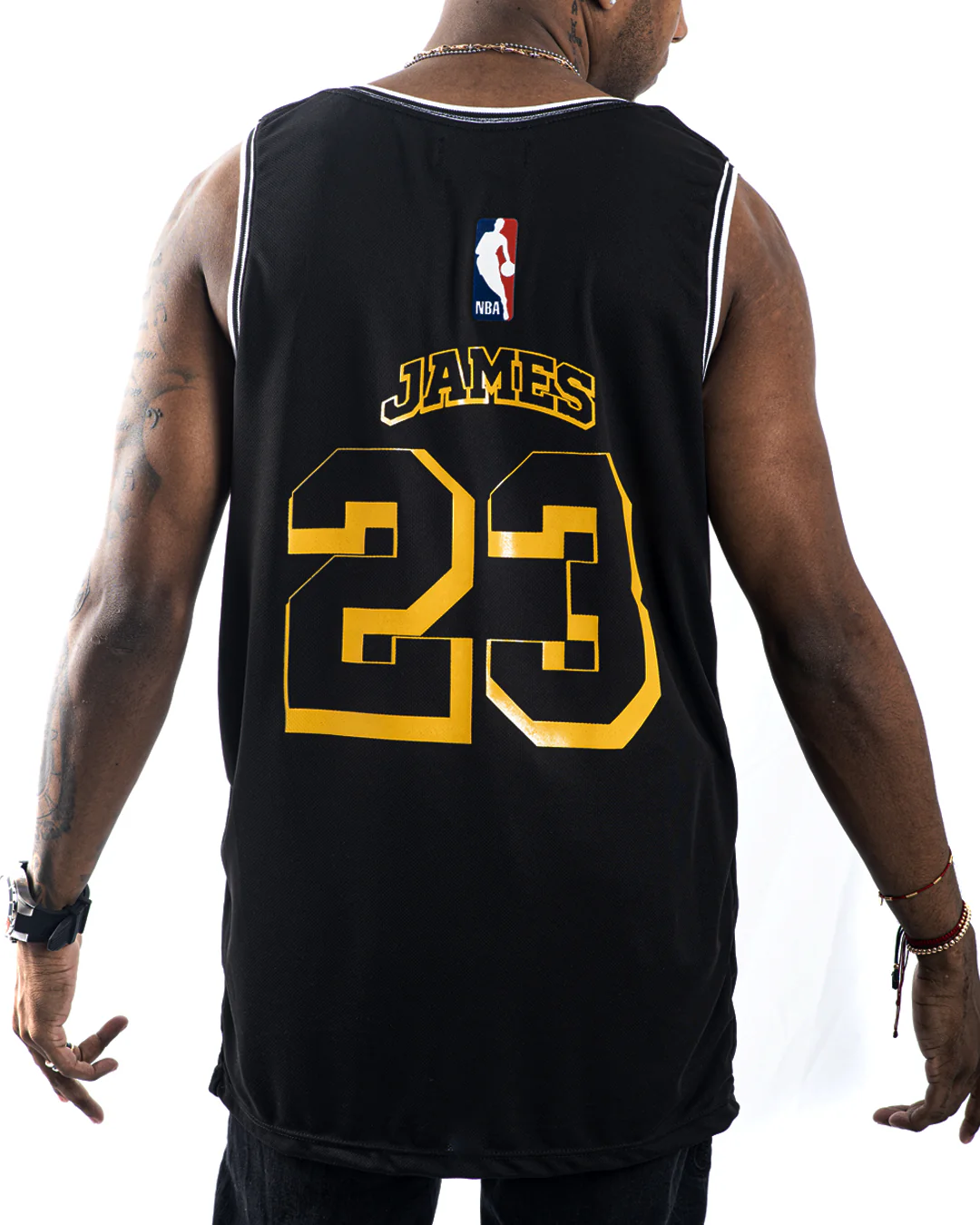 Camisilla lakers negra morado - Image 2