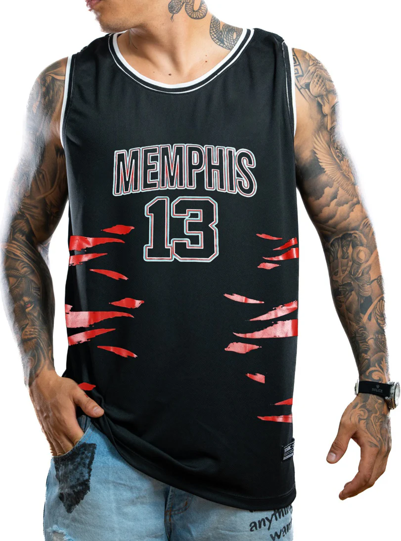 Camisilla Negra New Memphis