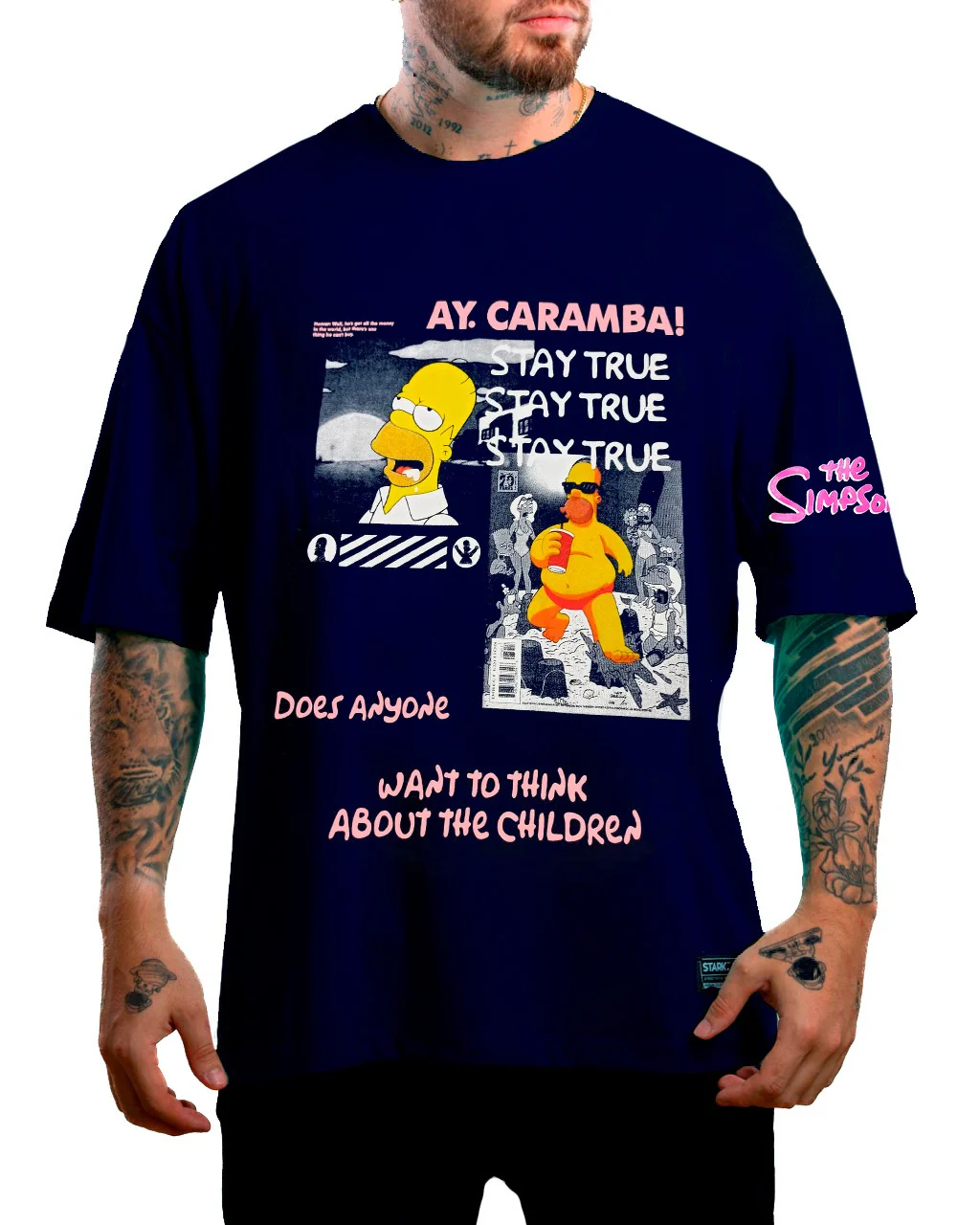 Oversize Azul Turqui Homero