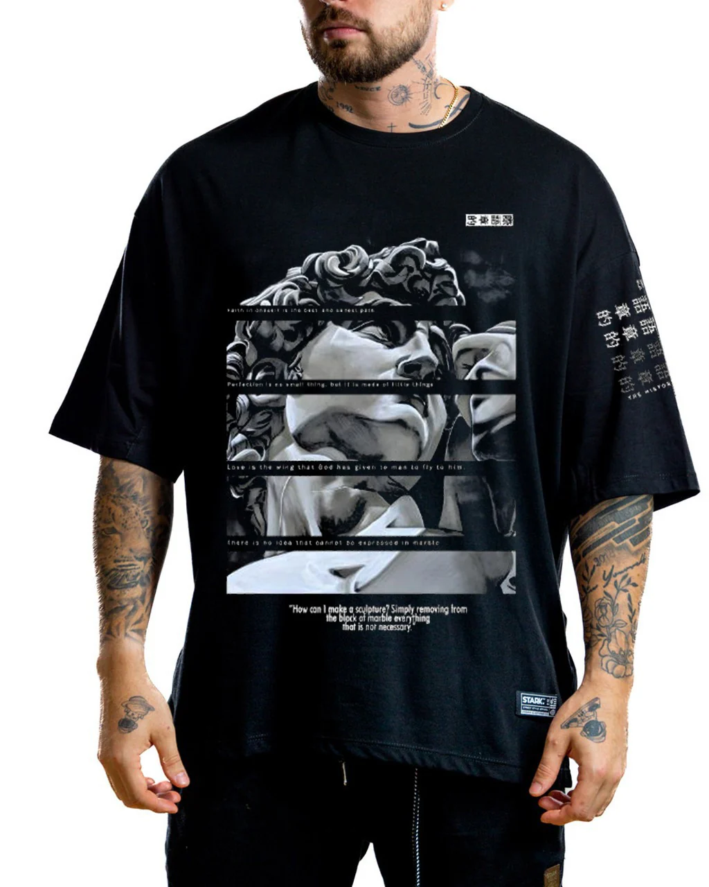 Oversize negro david