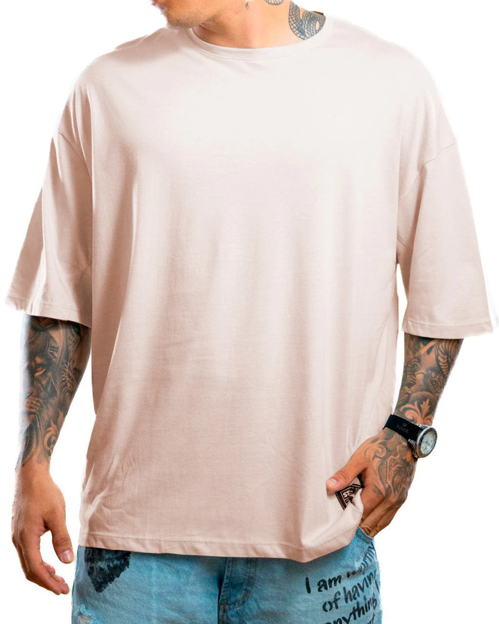 Oversize básica coral