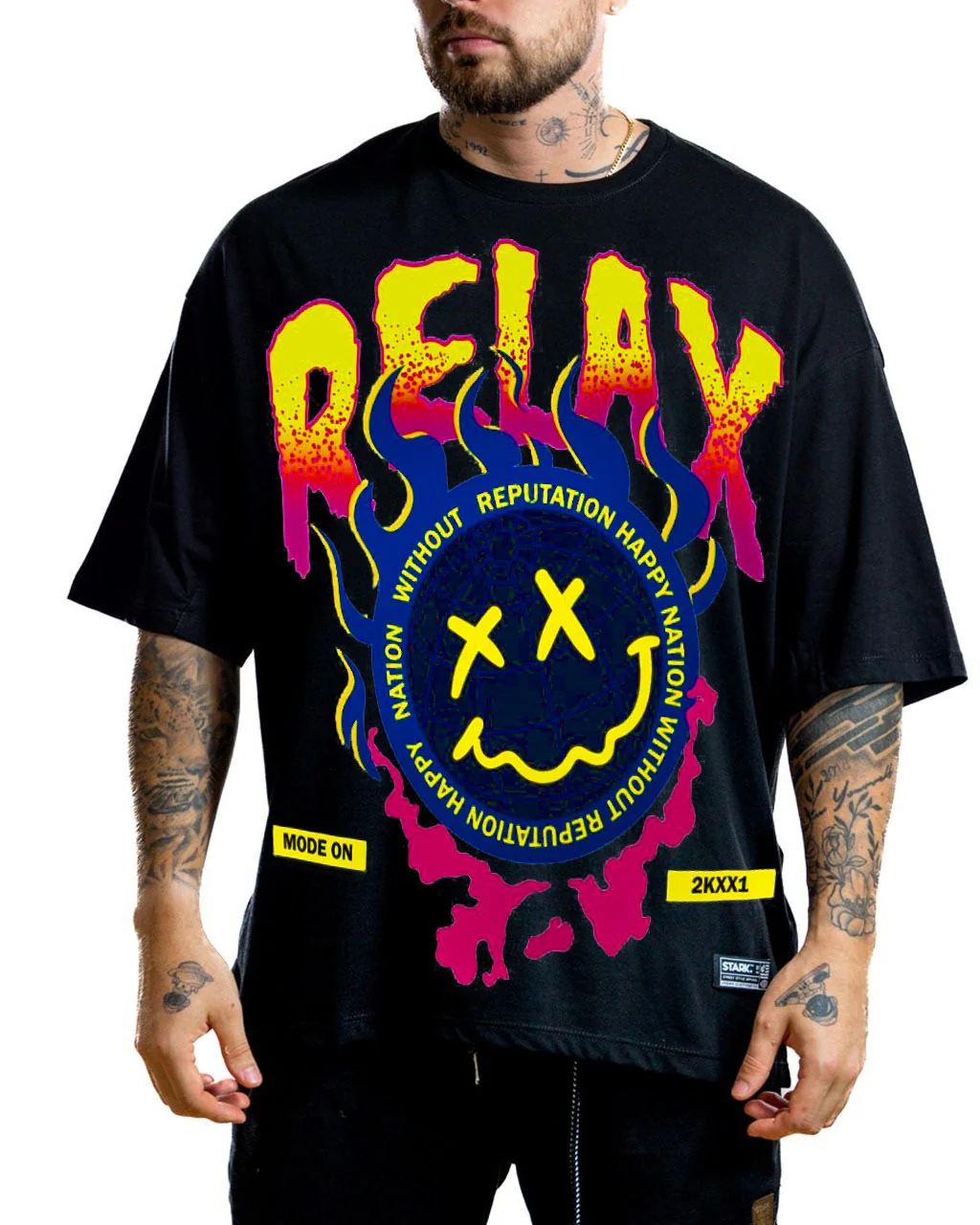 Oversize Negra RELAY