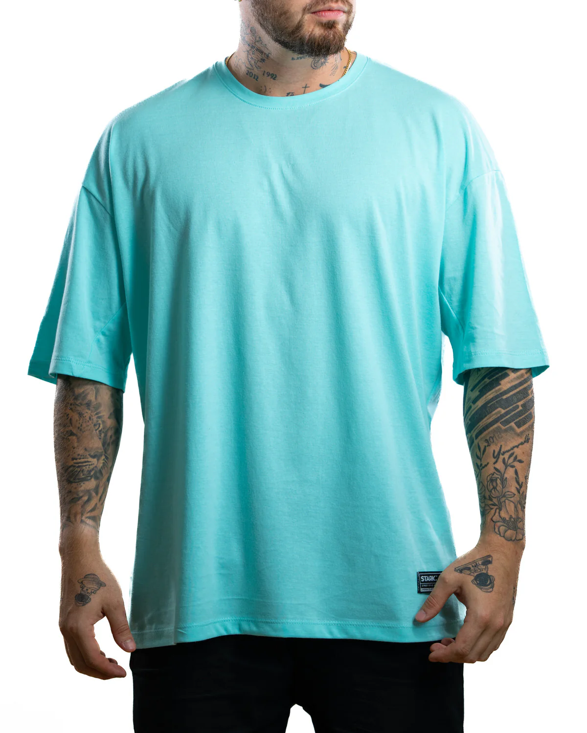 Oversize básica agua marina
