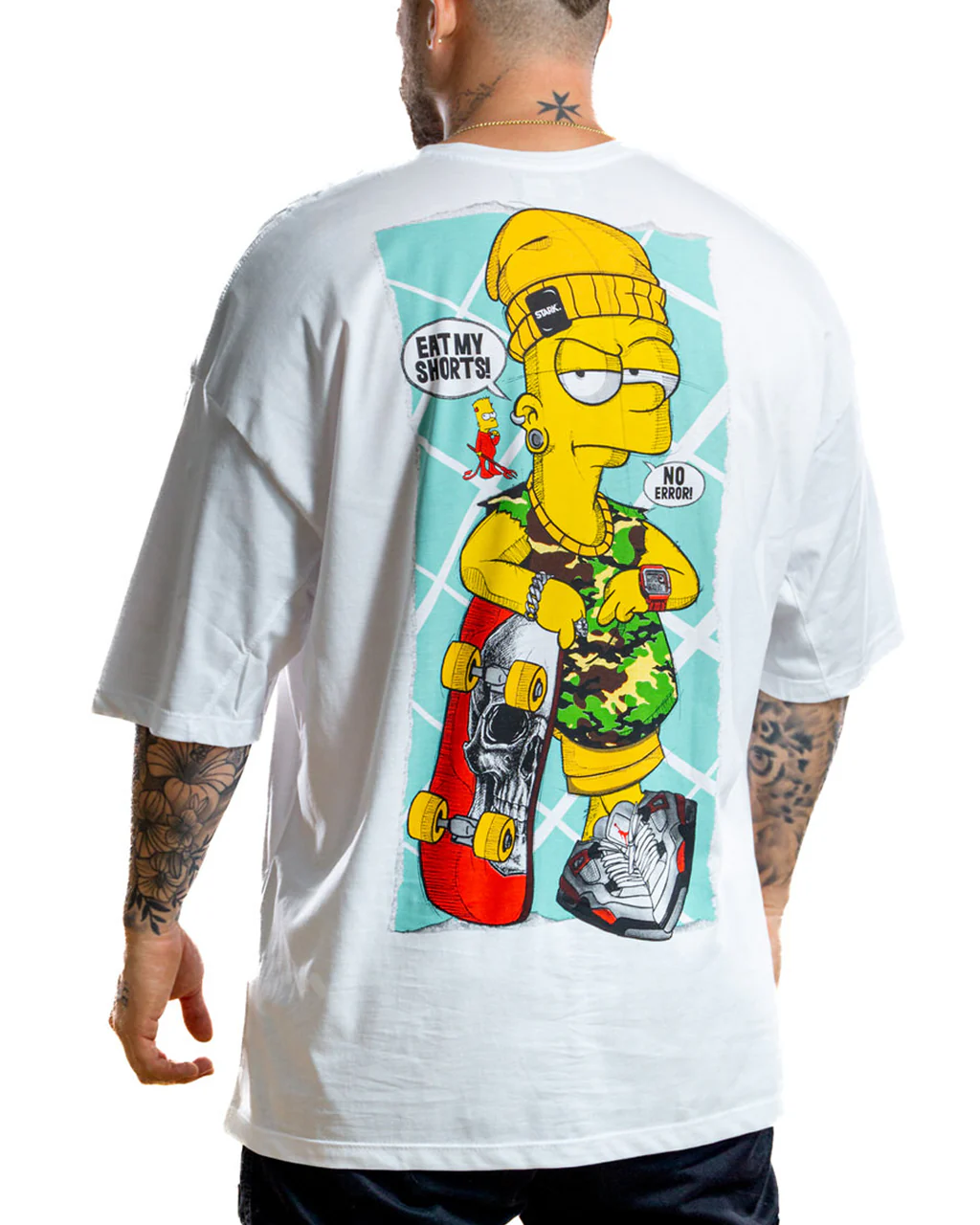 Oversize bart skate