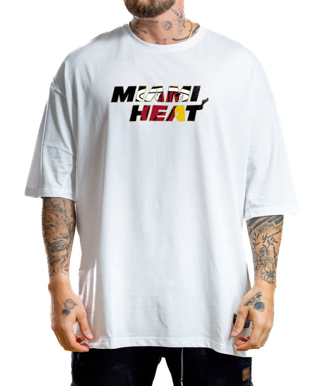 Oversize blanca miami heat