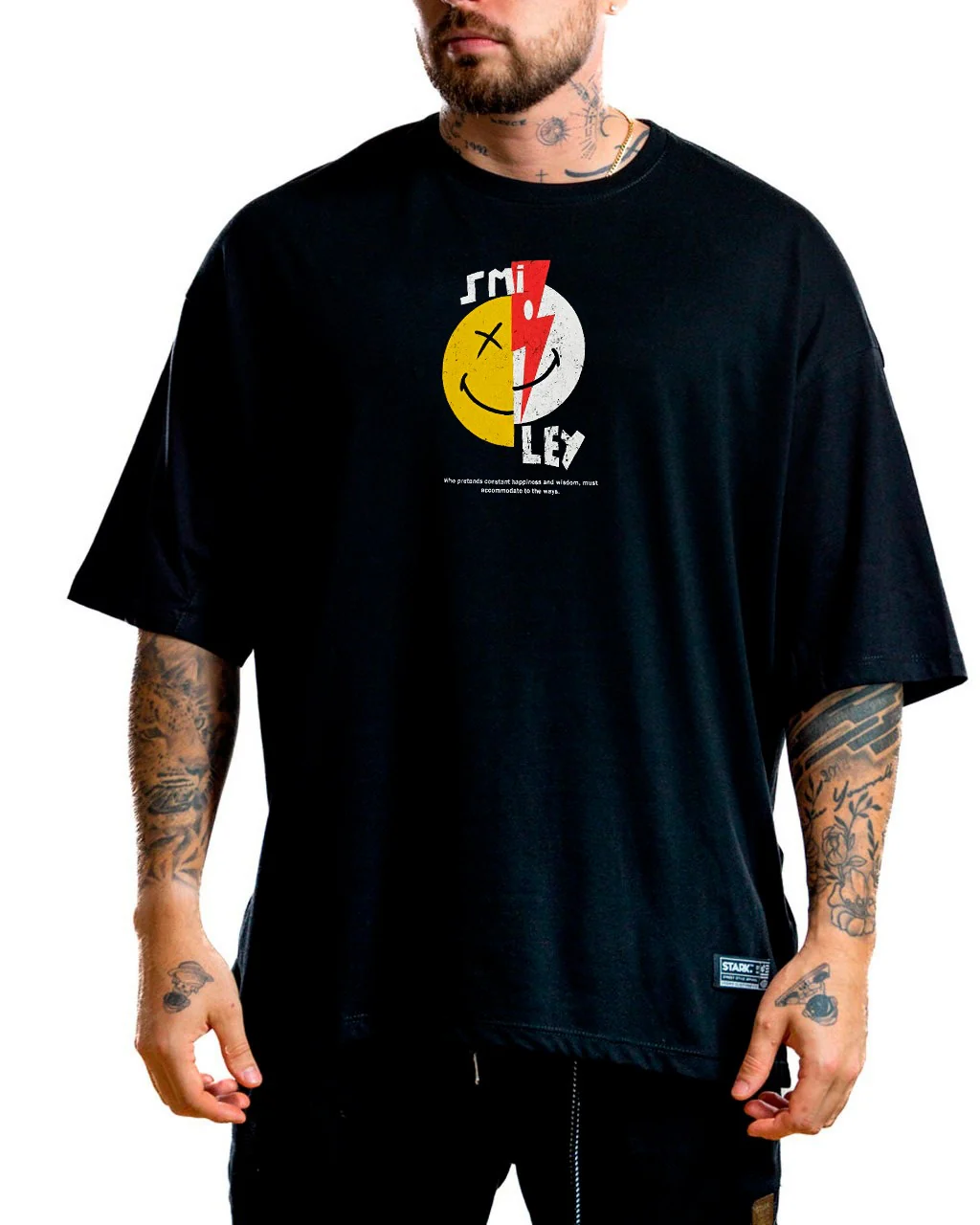 Oversize Negra SmiLey - Image 2
