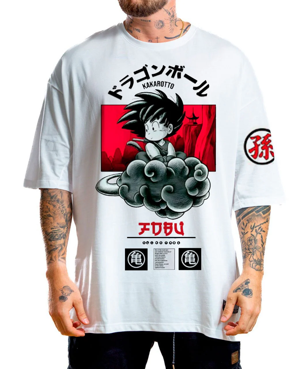 Oversize kakaroto nube