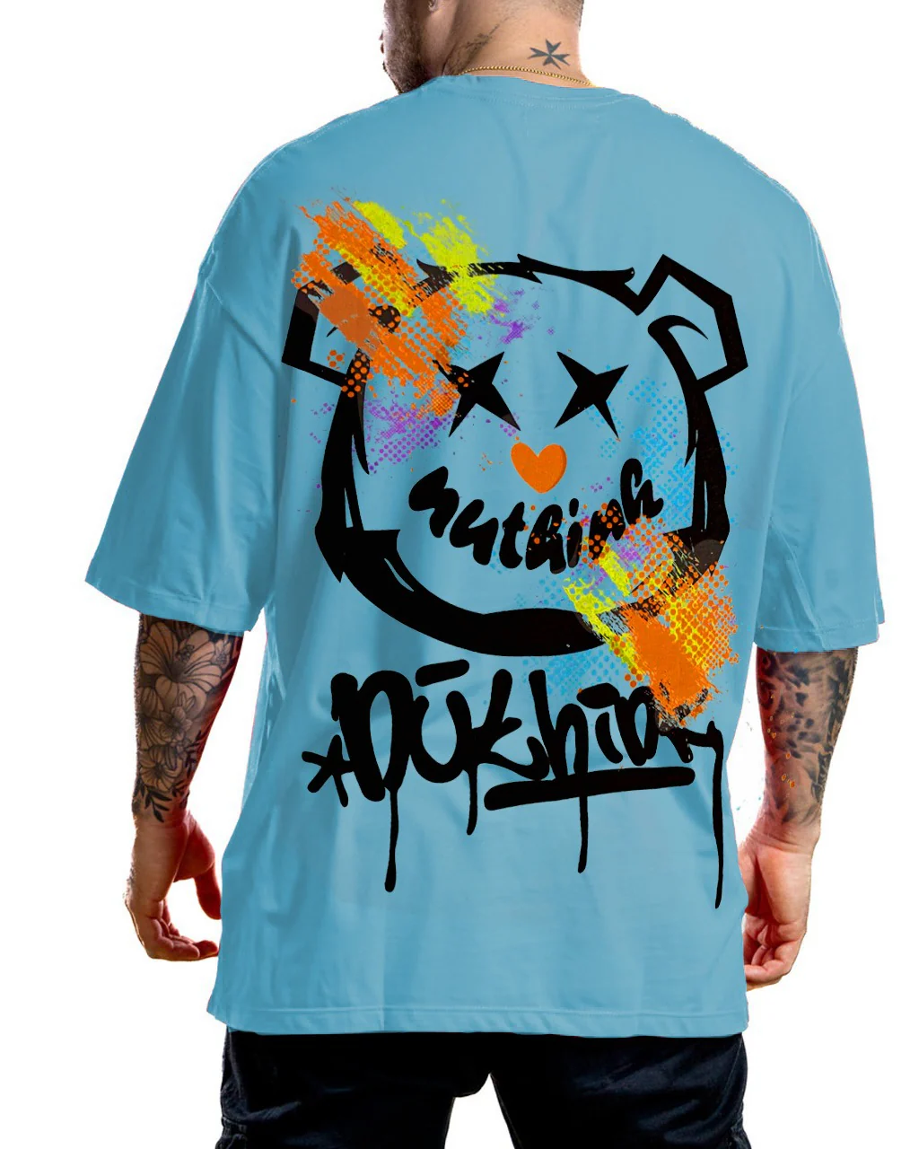 Oversize azul cielo oso - Image 2