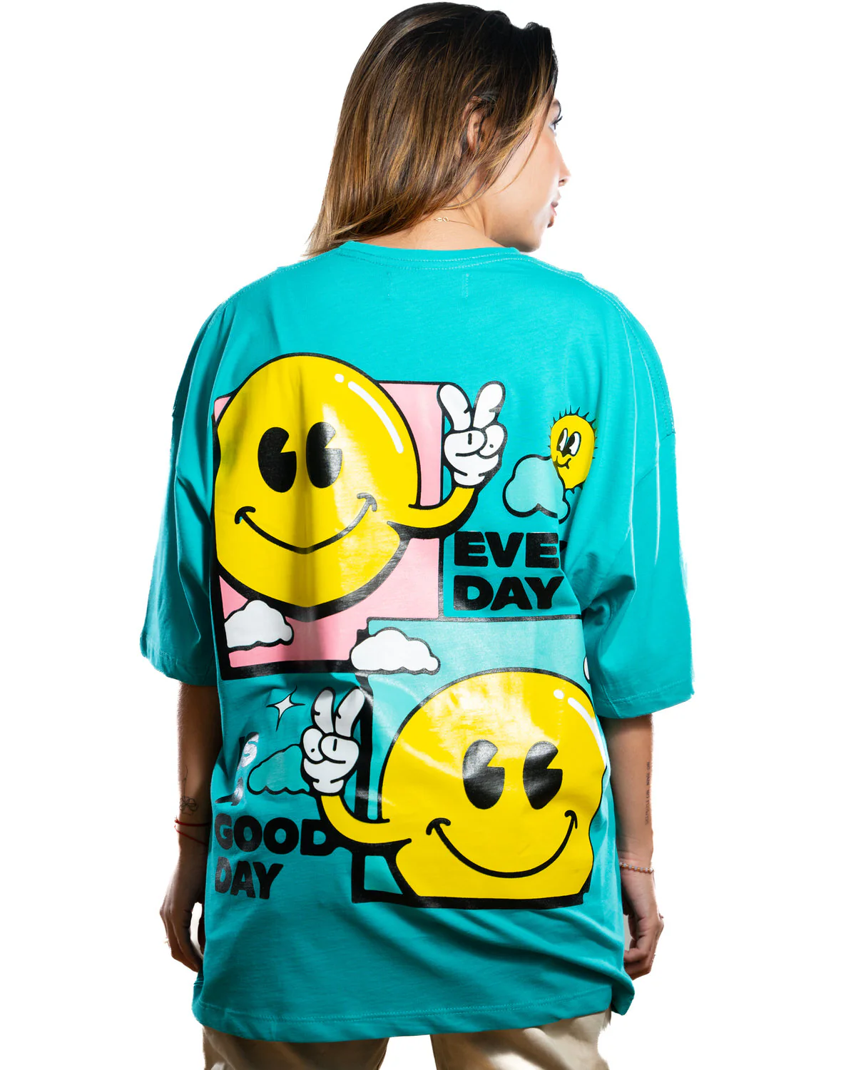 Oversize Verde Agua Feel Vibes - Image 3