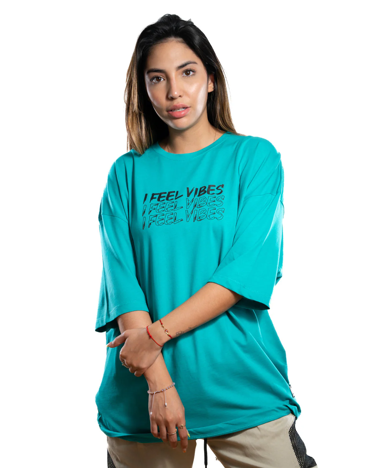 Oversize Verde Agua Feel Vibes - Image 4