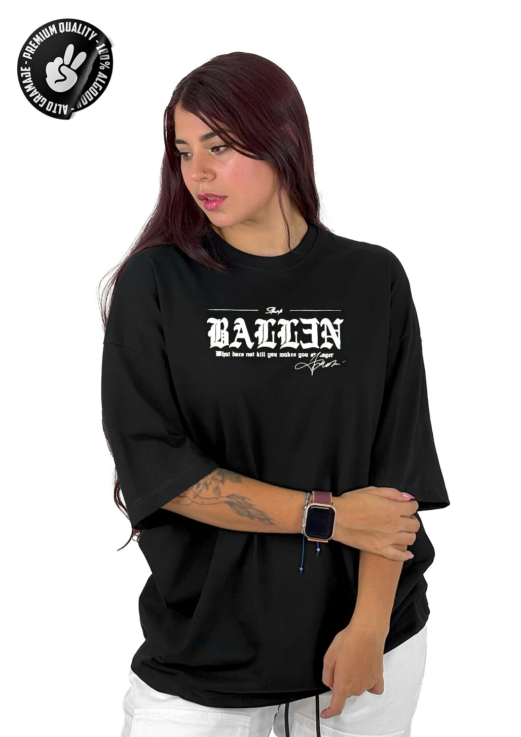 Oversize alto gramaje rap ballen - Image 2