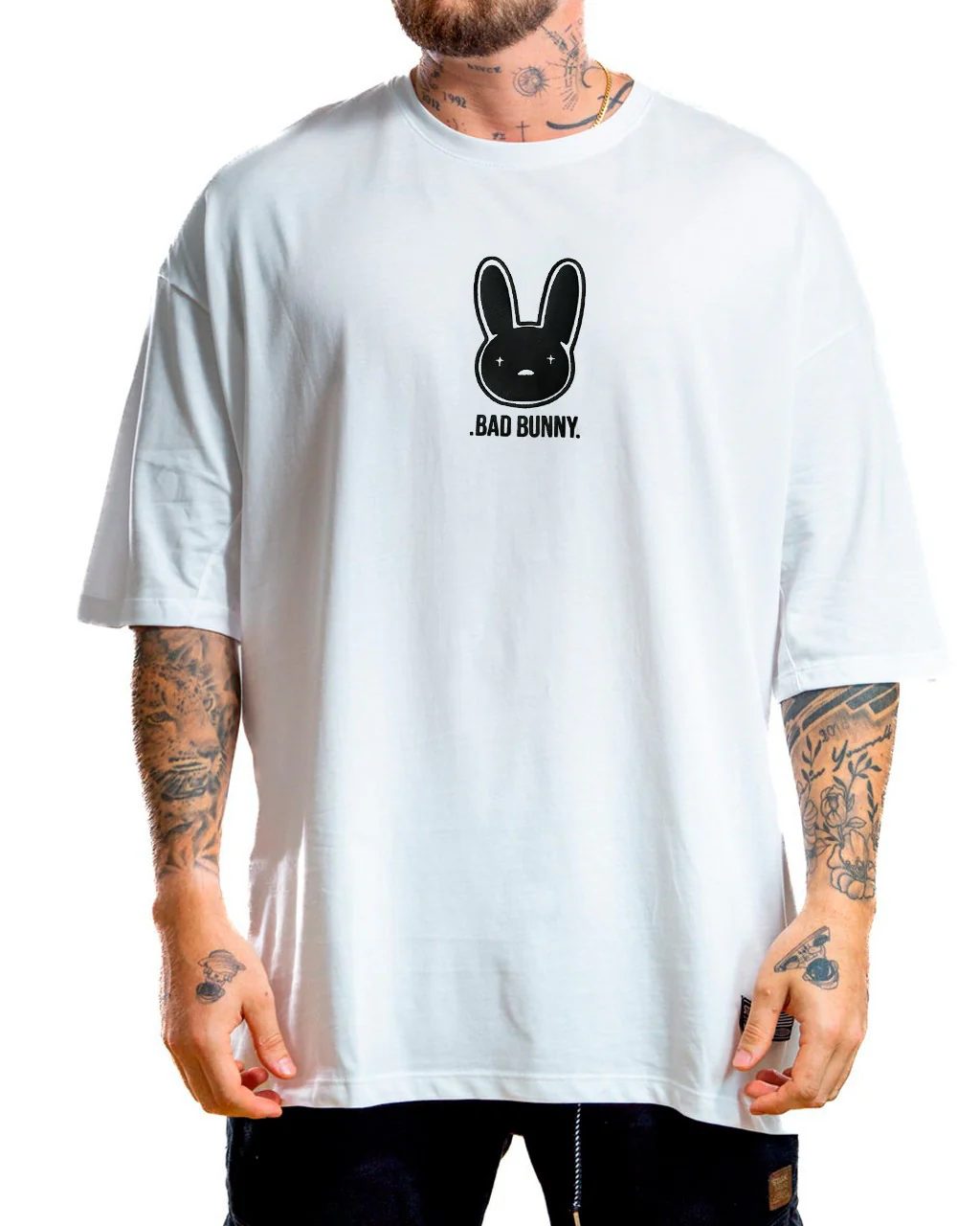Oversize blanca bunny pava - Image 2