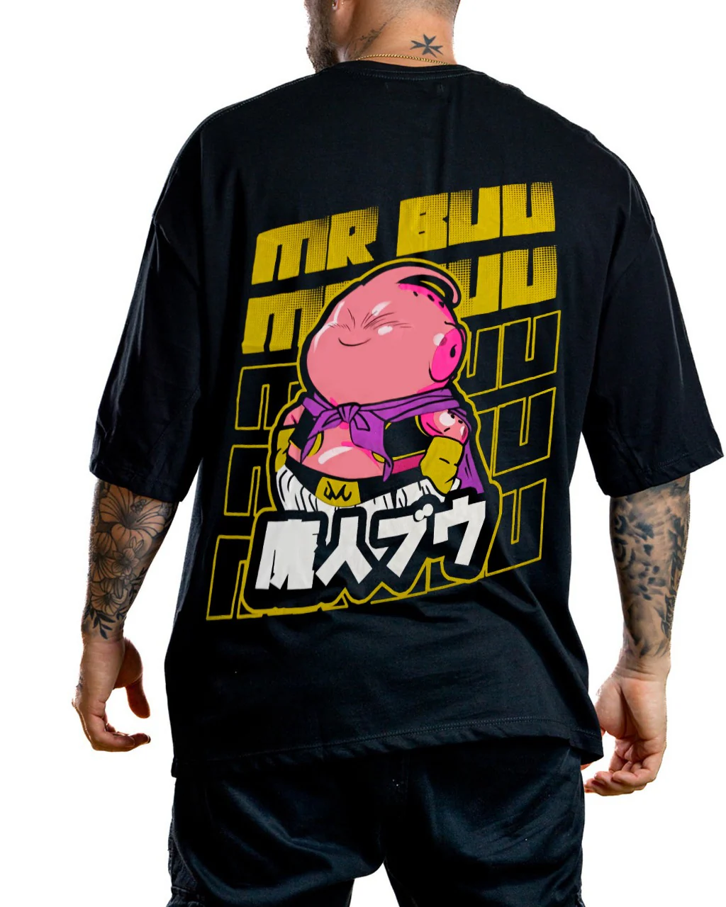 Oversize negra mr buu