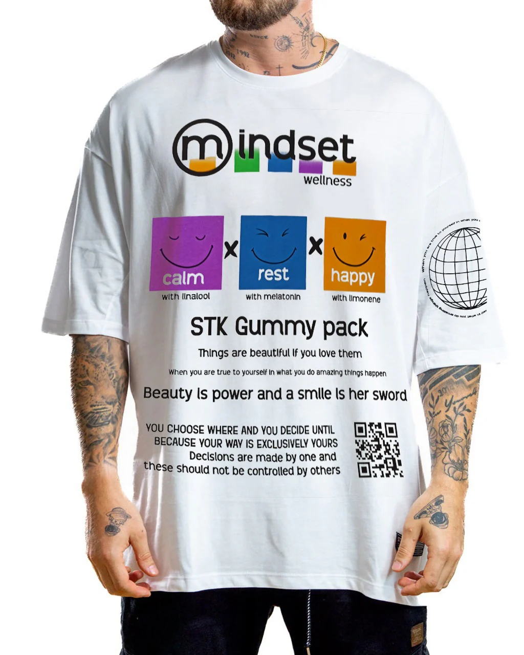 Oversize Blanca Mindset