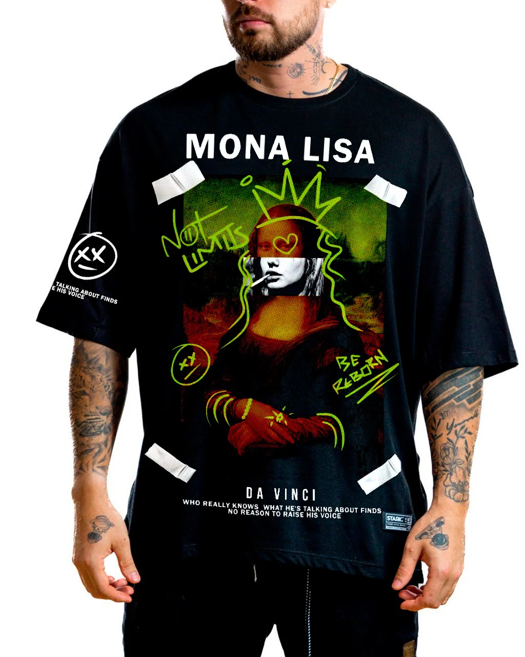 Oversize Negra Mona Lisa