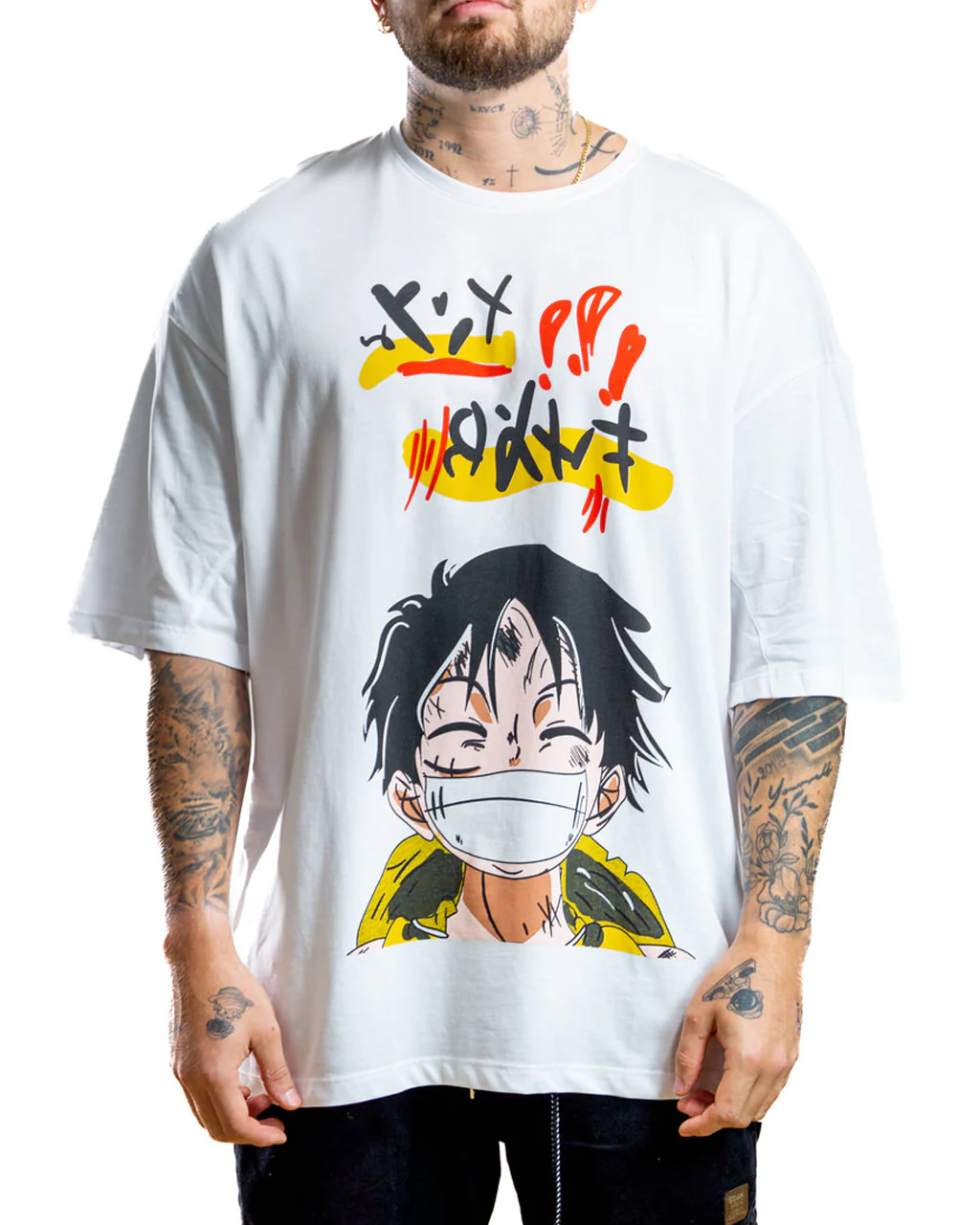 Oversize Blanca Luffy