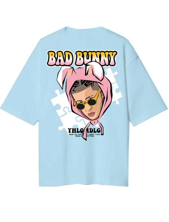 Oversize azul bad bunny - Image 3
