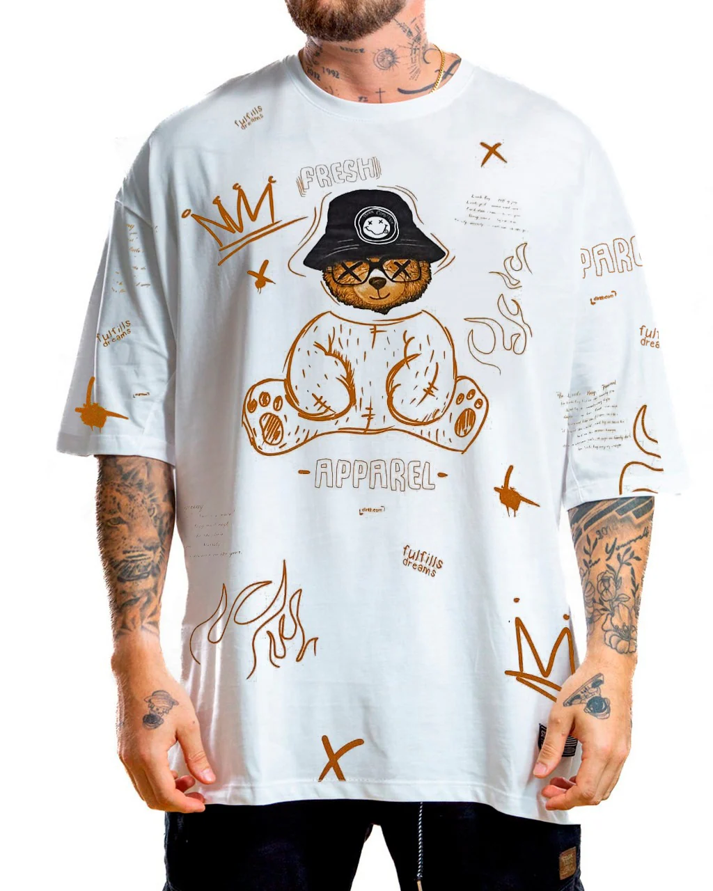 Oversize Blanca Apparel Oso