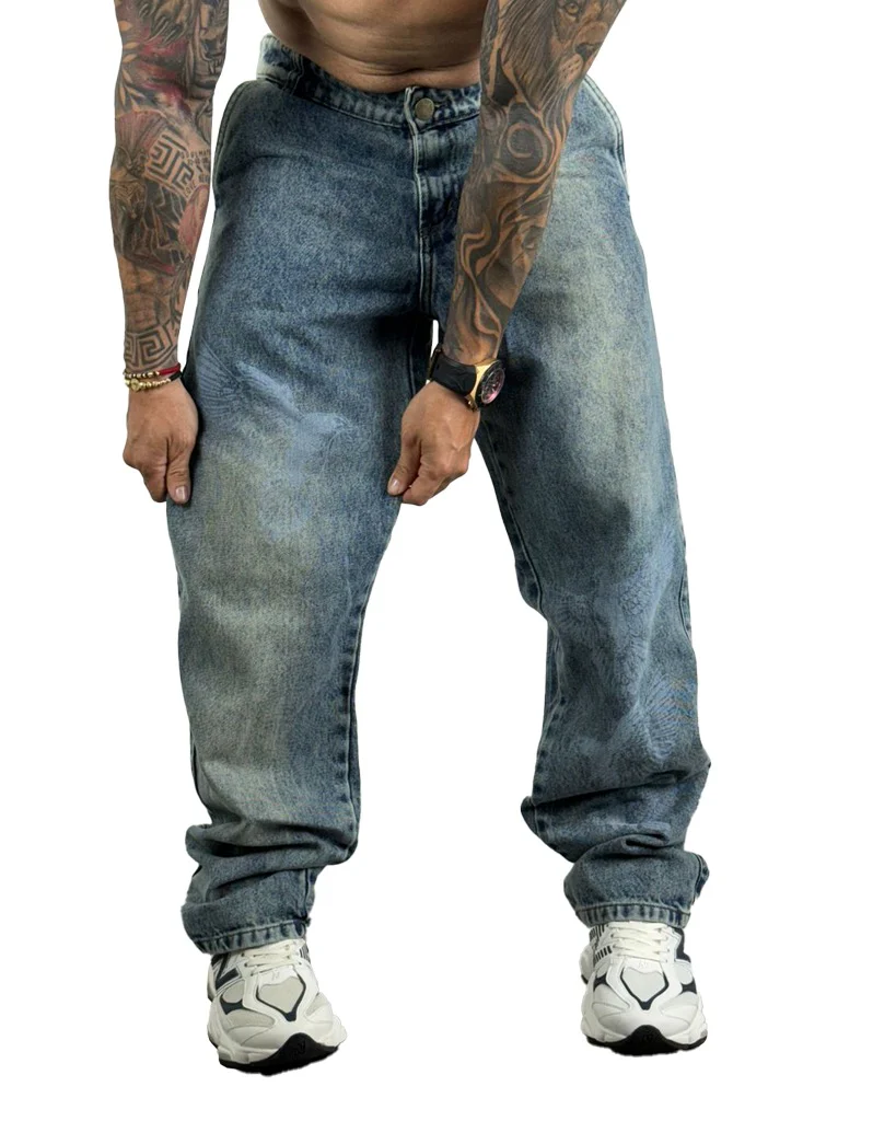Jean Baggy Clasico Laser Aguila 002