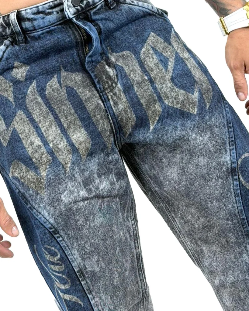 Jean Baggy corte sinner - Image 2