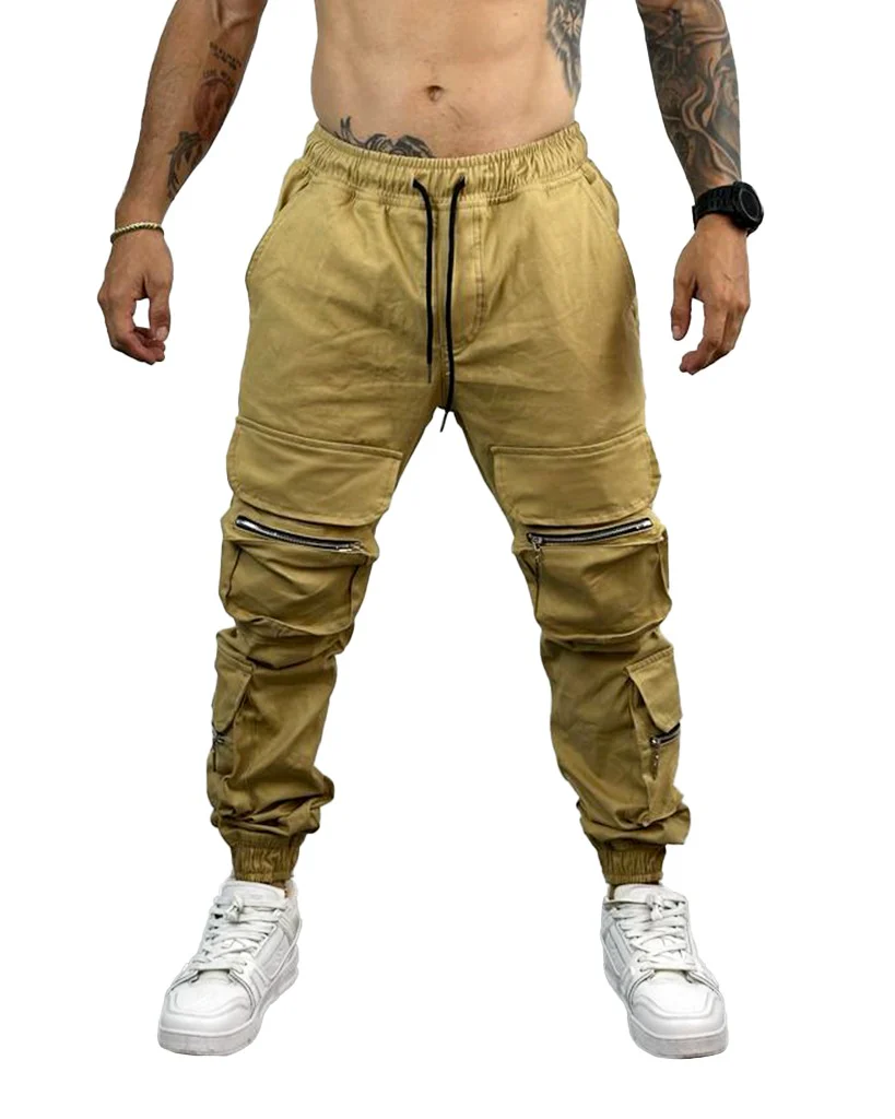 Jogger Camuflado beige