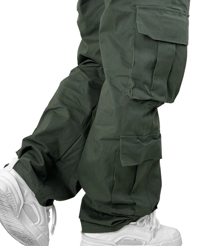 Jogger Baggy Verde Militar - Image 3