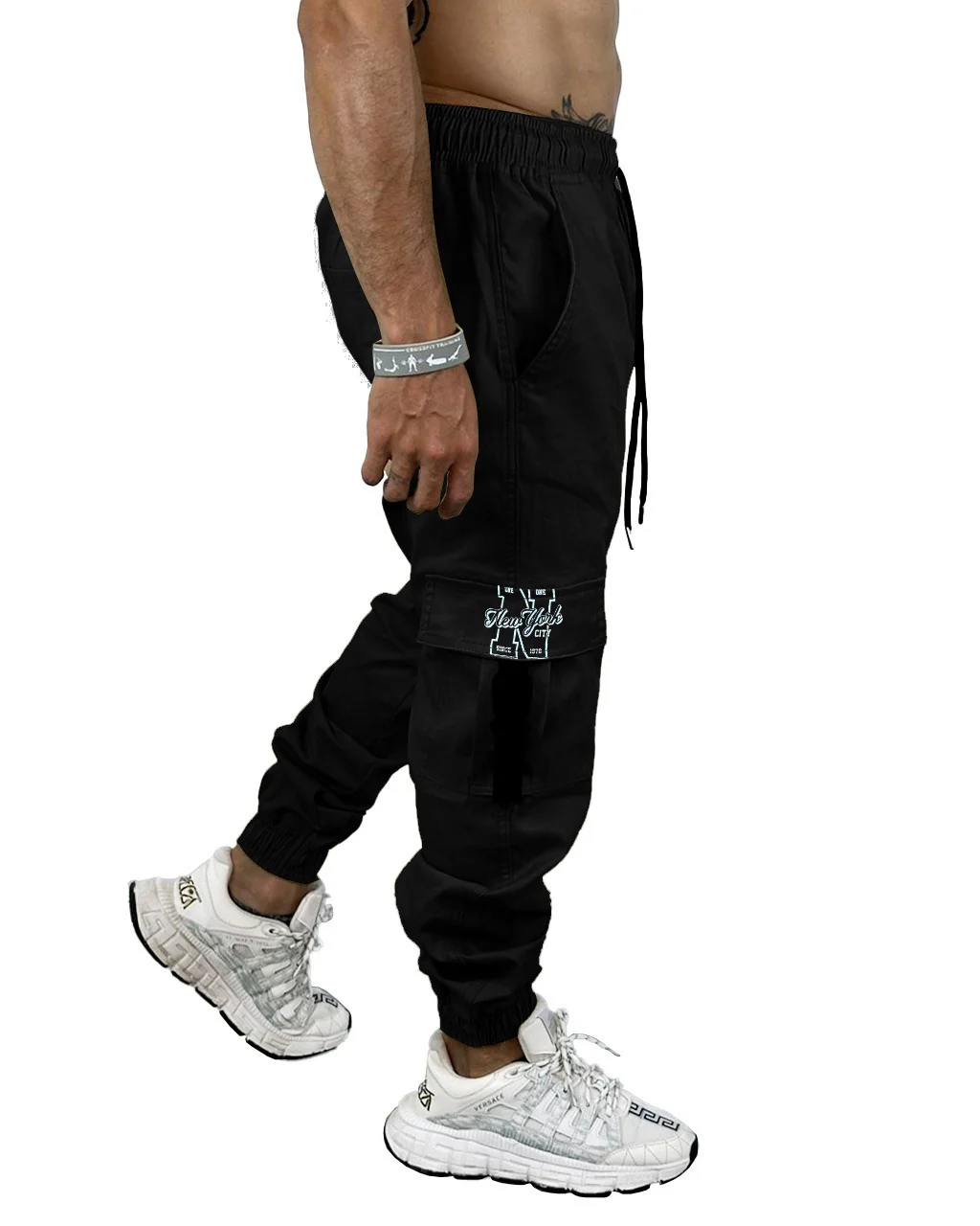 Jogger Negro Estampado #5 - Image 2