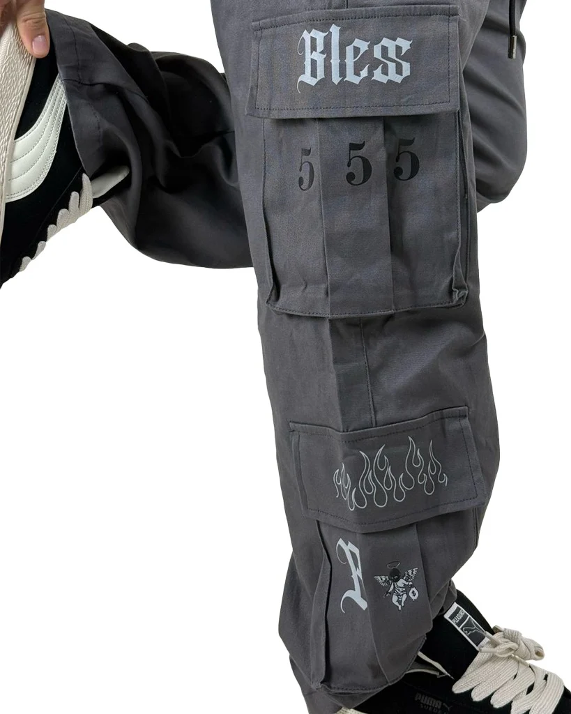 Jogger Baggy Gris Bless 555 - Image 3
