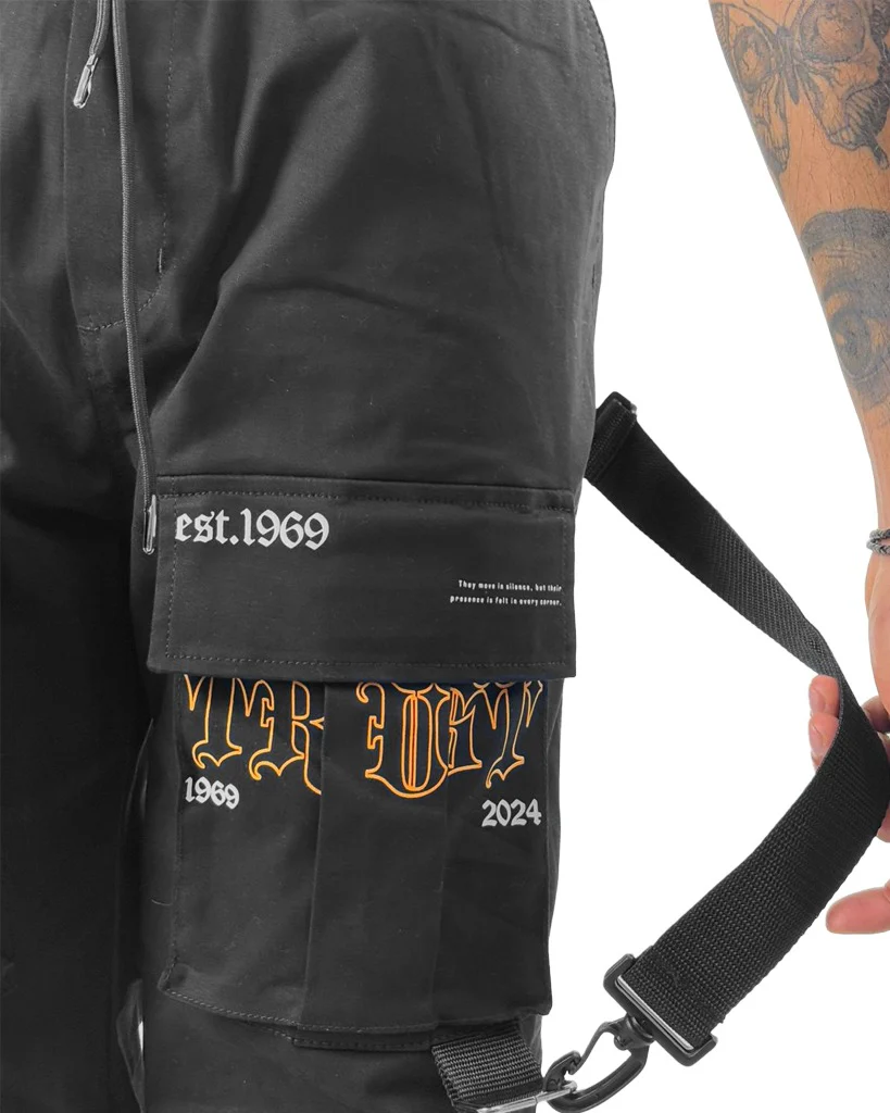 Jogger negro trust angel - Image 3