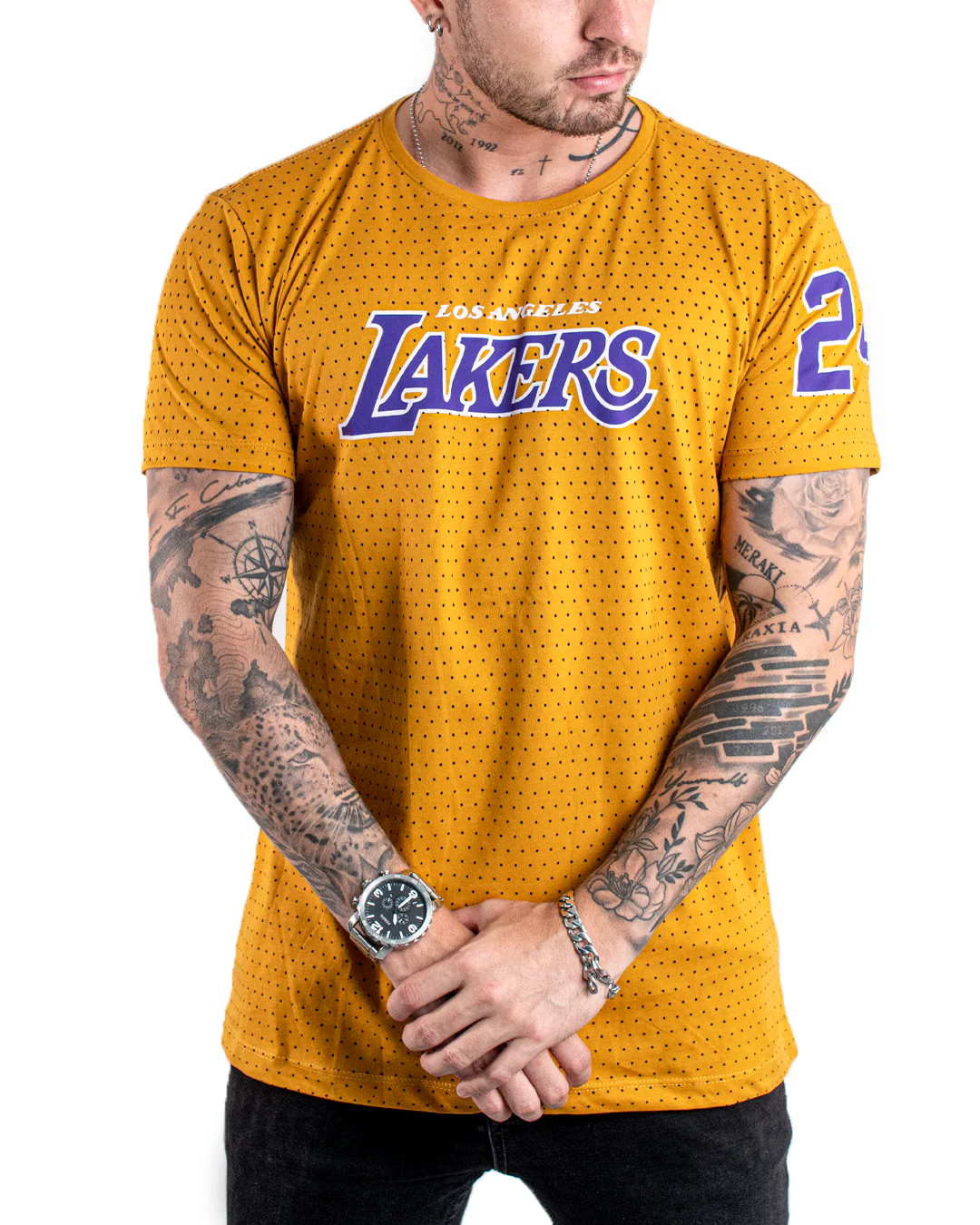 camiseta LAKERS puntos
