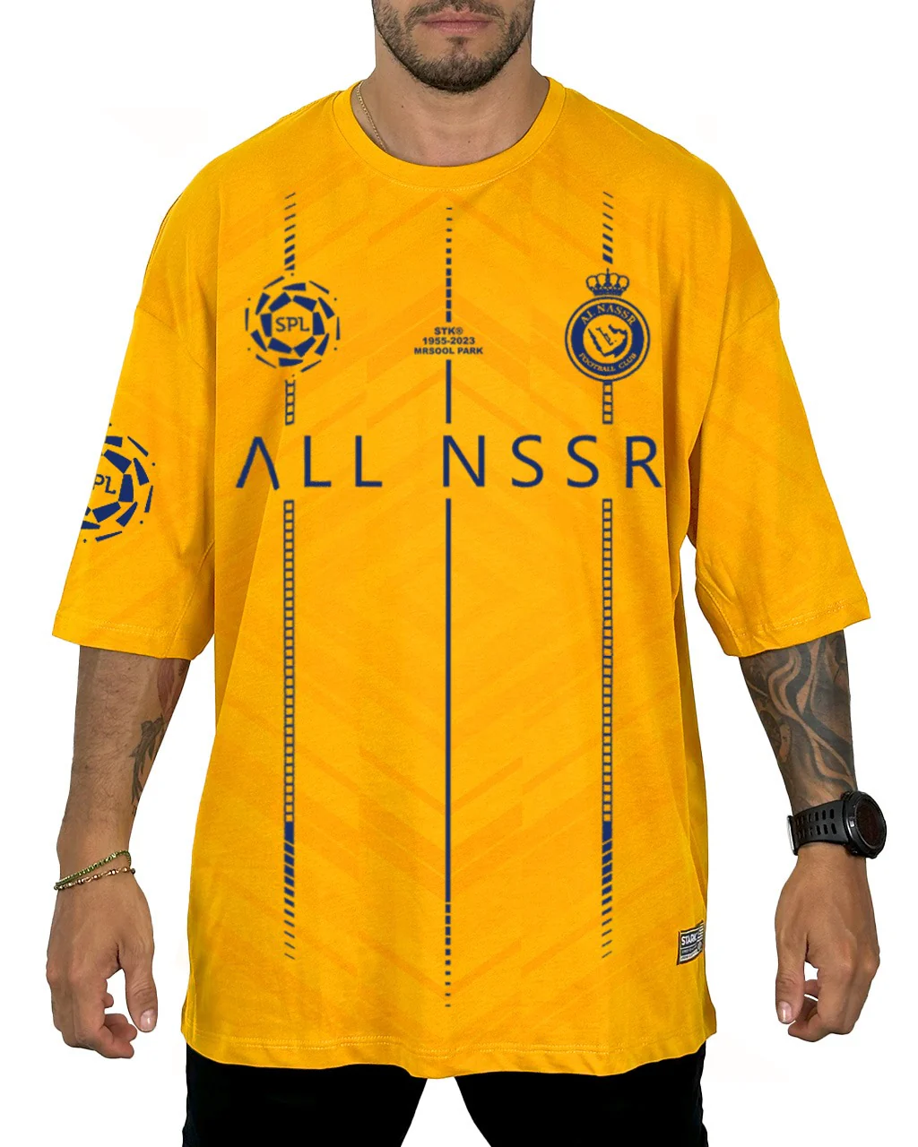 Oversize Al Nassr Cr7 Amarillo - Image 2