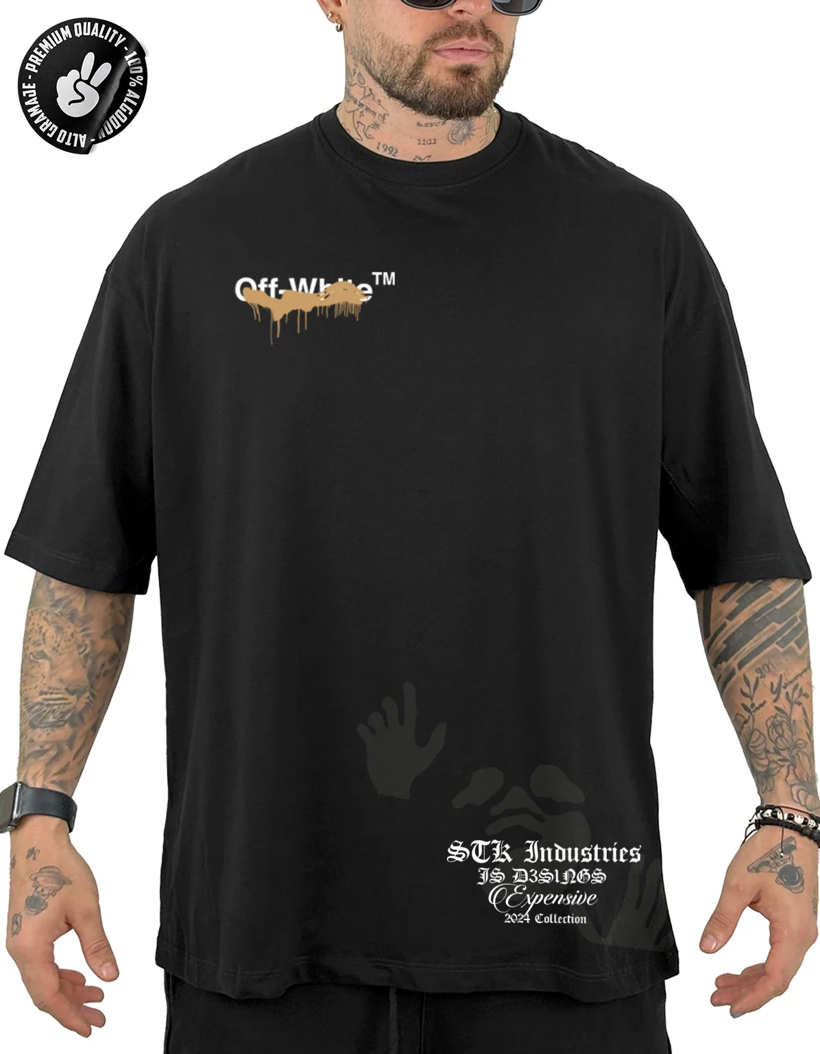 Oversize alto gramaje hands off - Image 2