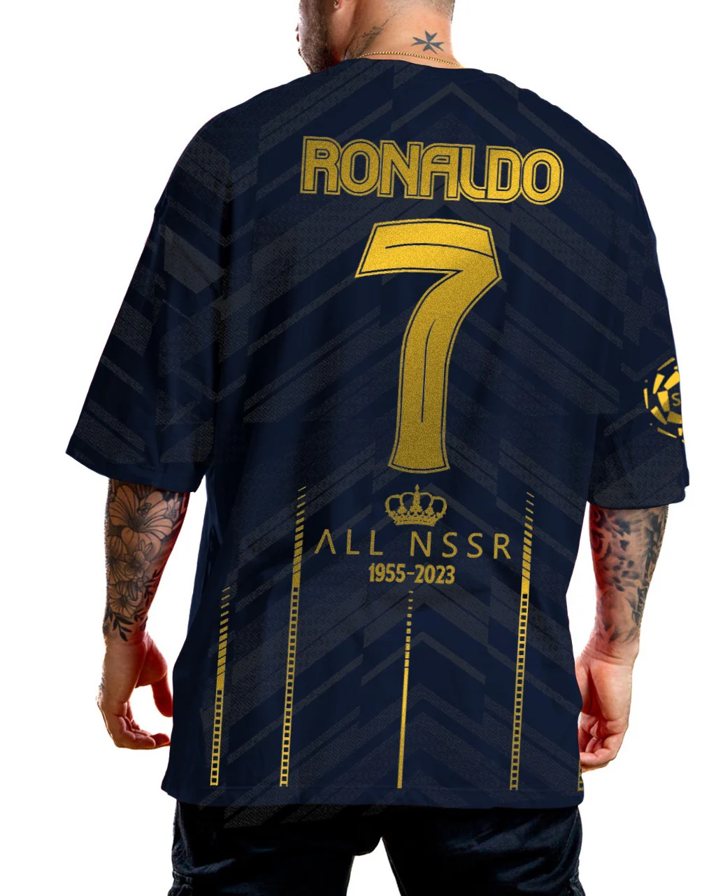 Oversize Azul Al-Nassr Cr7 - Image 2