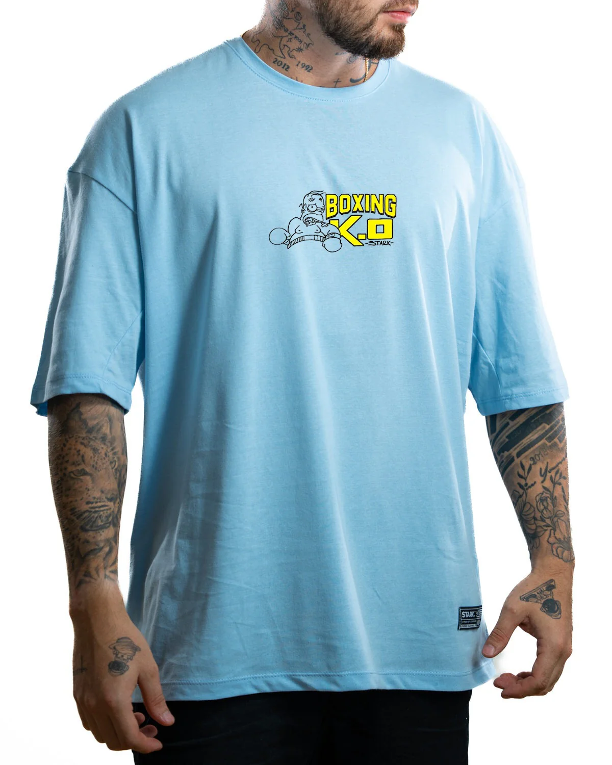 Oversize Azul Cielo Homero Boxing - Image 2