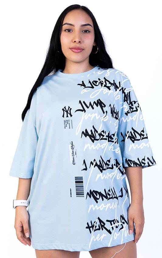 Oversize Azul Cielo jump NY - Image 2