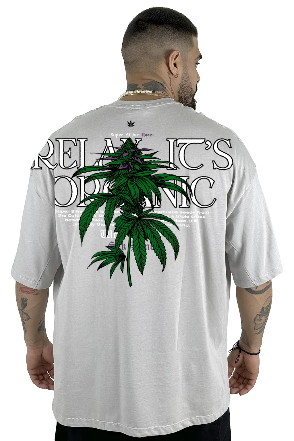 Oversize gris Relax organic - Image 2