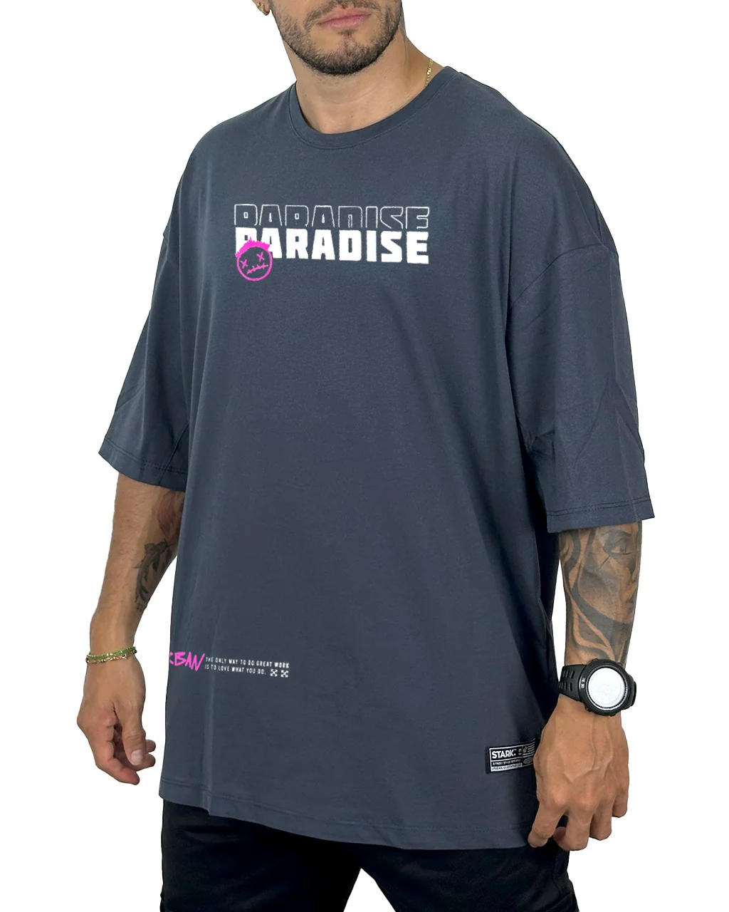 Oversize Azul Hierro Paradise - Image 2