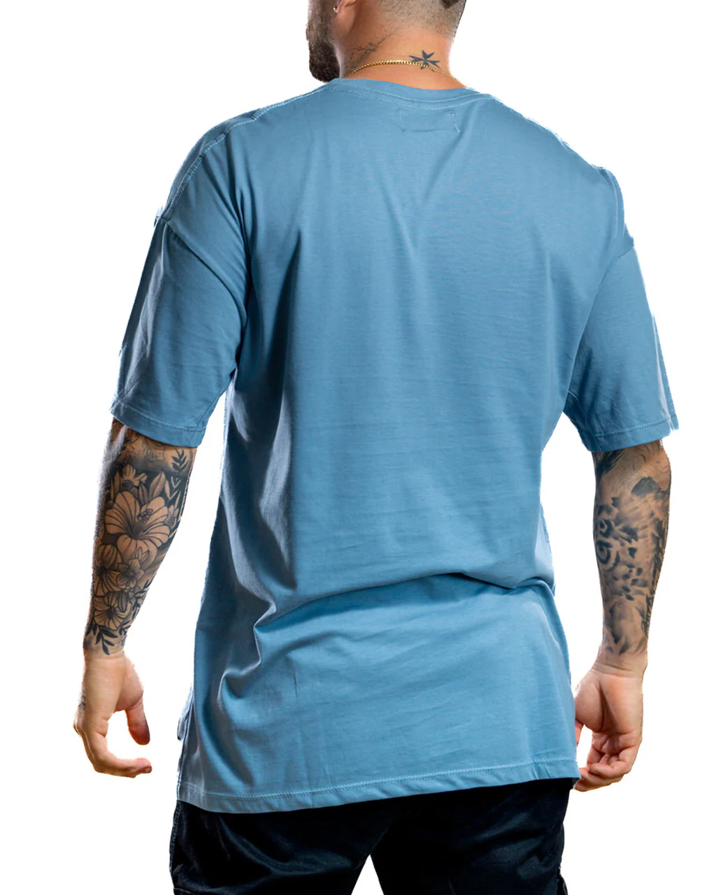 Oversize Básica Azul Claro - Image 2