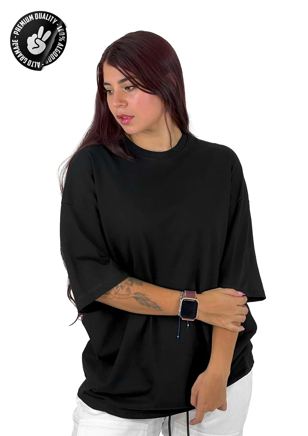 OVERSIZE BASICA NEGRA